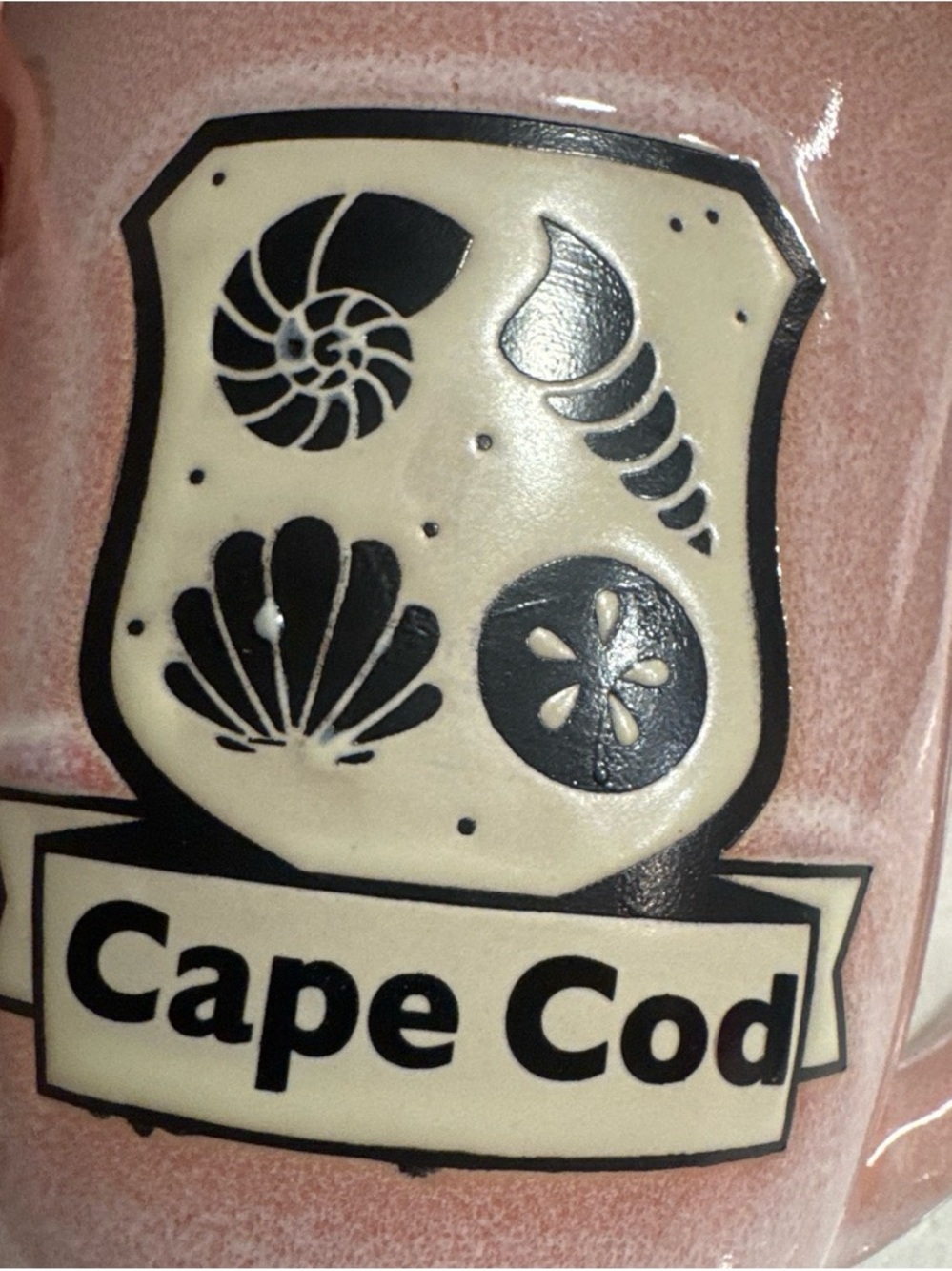 Pink Ceramic Mug - cape cod - Picture 4 of 4